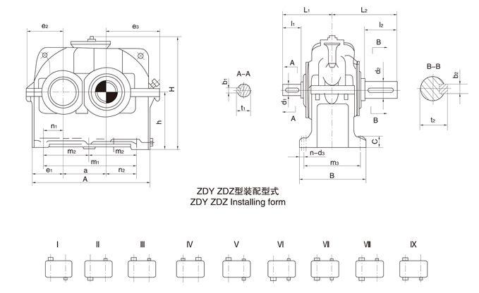 非标订制ZDY400-5-III减速开云(中国)箱